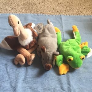 Beanie baby wild animal bundle